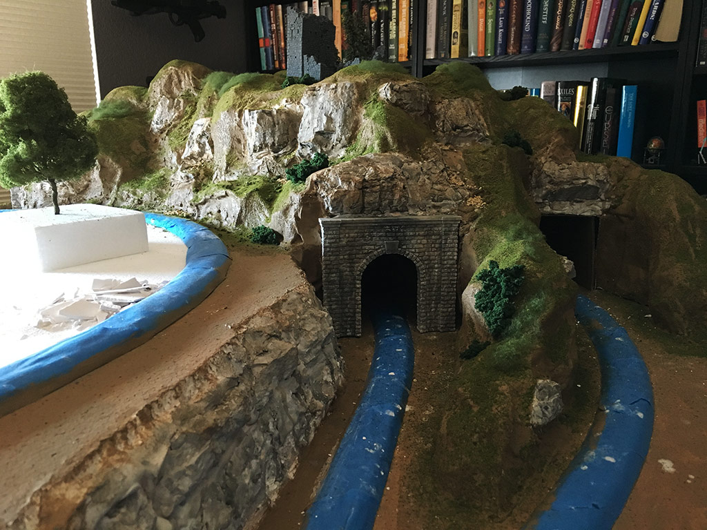 ho scale mountain scenery